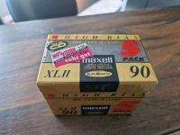 Kassetten Audio Maxell XL 90 Pack 5 Stück Neu Hessen - Idstein Vorschau