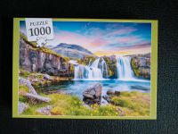 Puzzle 1000 Teile Berglandschaft Wasserfall Rheinland-Pfalz - Ingelheim am Rhein Vorschau