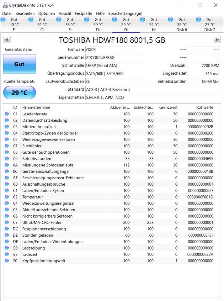 439 Chia Plots auf 4 HDD in Oranienburg