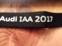 AUDI Schlüsselband von IAA 2017, unbenutzt Bayern - Miltenberg Vorschau