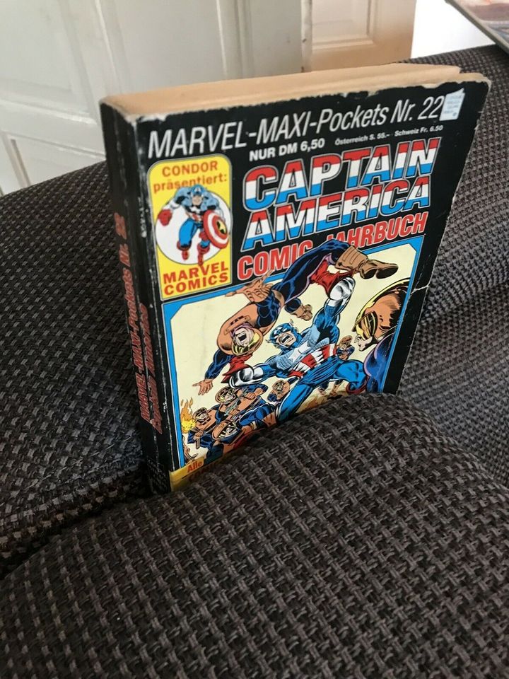 Captain America Comic Jahrbuch in Quedlinburg