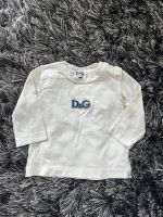 Hochwertige Designer langarm Shirt Dolce Gabbana 50 56 weiß Sachsen - Radebeul Vorschau