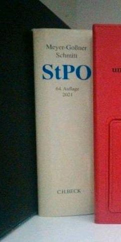 StPO Kommentar 64.Auflage in Köln