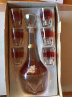 Lubiana Jugoslawisches Glas , 7 tlg. Likörgläser mit Flasche Nordrhein-Westfalen - Radevormwald Vorschau