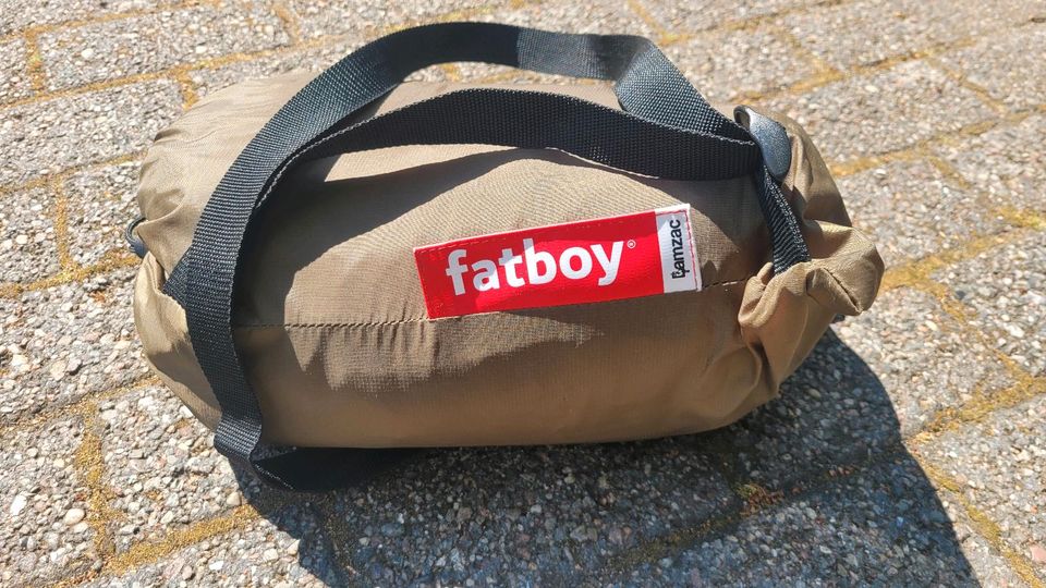 Fatboy Liegematte, 1x benutzt, neuwertig in Henstedt-Ulzburg