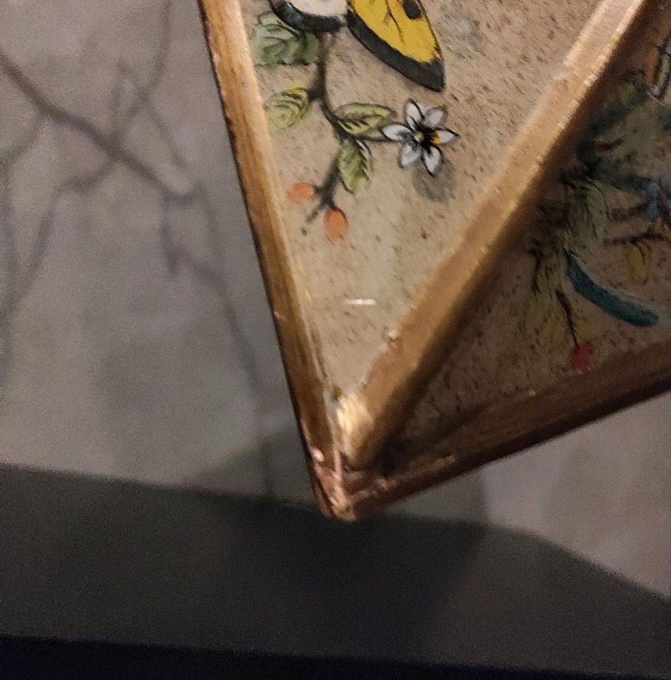Namyslik Kunst der Völker Spiegel Peru Schmetterlinge Vintage Alt in Köln