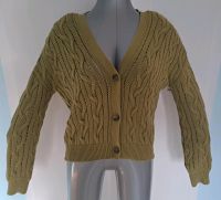 Strickjacke Damen olivgrün Gr. 38 Bayern - Ansbach Vorschau