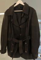 Lederjacke Kurzmantel mit Gürtel Gr.44 Niedersachsen - Isenbüttel Vorschau