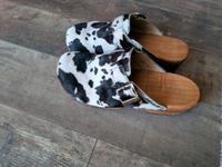 Clogs mit Kuhfell Nordrhein-Westfalen - Neukirchen-Vluyn Vorschau