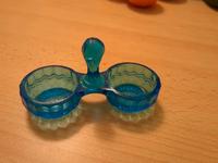 Salz und Pfeffer Menage Glas blau Vintage Pressglas Altona - Hamburg Bahrenfeld Vorschau