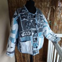 Upcycling Stepp Jacke Onesize bis Gr. 52 " Star Wars " Baden-Württemberg - Klettgau Vorschau