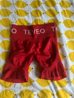 Teveo scrunch shorts rot Hessen - Wiesbaden Vorschau