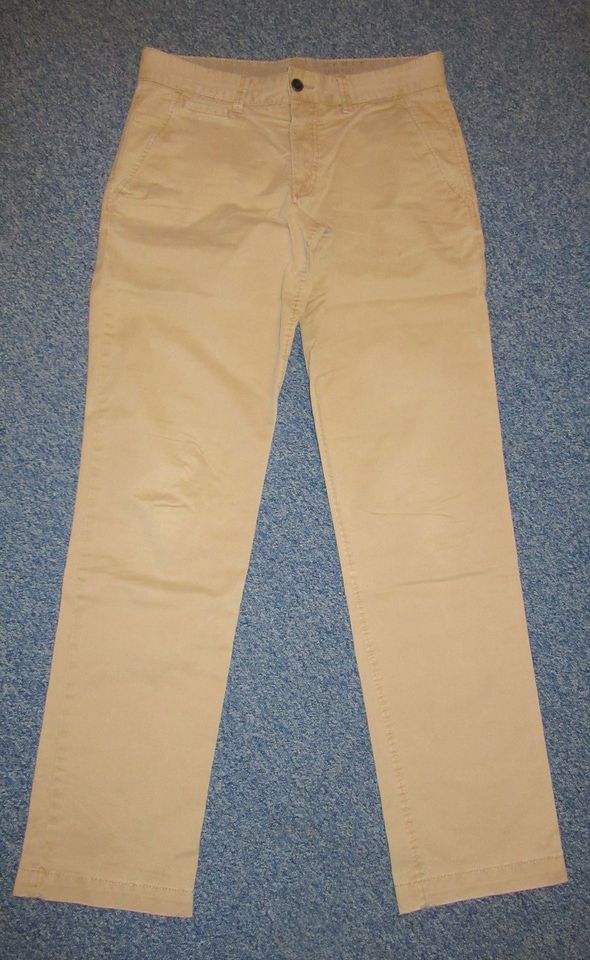 ESPRIT Herren Chino straight Hose 30/34 sand Five-Pocket Jeans in Ruhstorf an der Rott