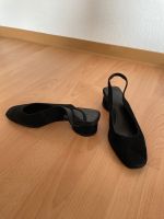 Sling-Pumps / Slingback Gr. 38 schwarz Stuttgart - Stuttgart-West Vorschau