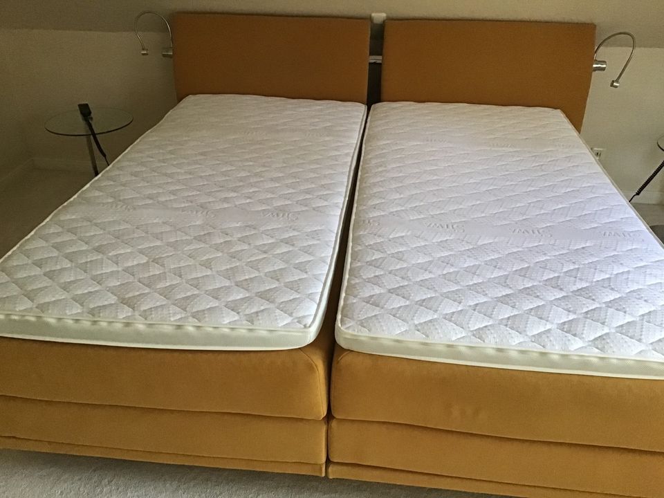 Boxspringbett mit Motor 200 x 200 cm Orthopädika Delüxe in Lübeck