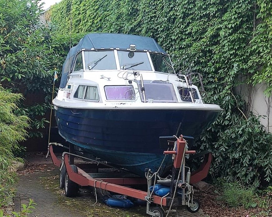 Kajütboot MAREX 21 mit 30 PS Volvo Diesel, 6,45 x 2,44, Bj. 1992 in Wusterwitz