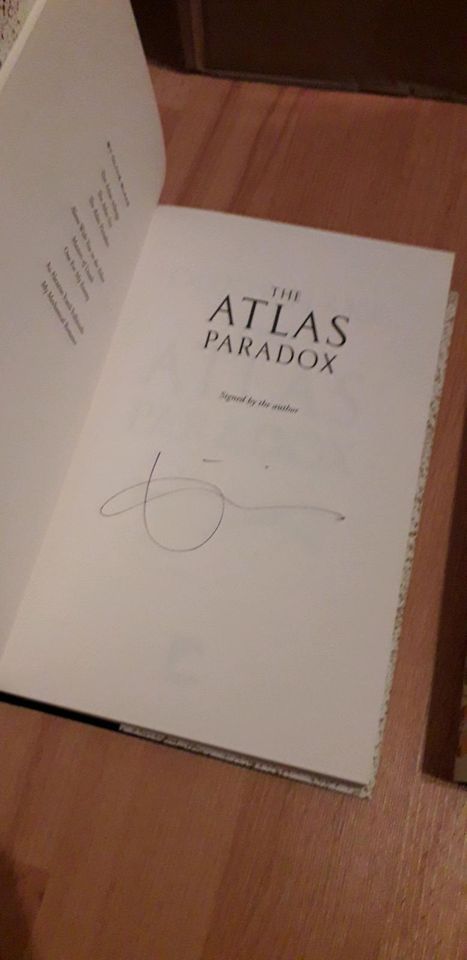 Atlas Six / Paradox fairyloot, signiert, Olivie Blake, in Miesbach