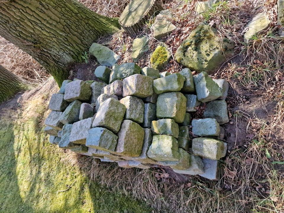Große Naturpflastersteine Konvolut in Emsdetten