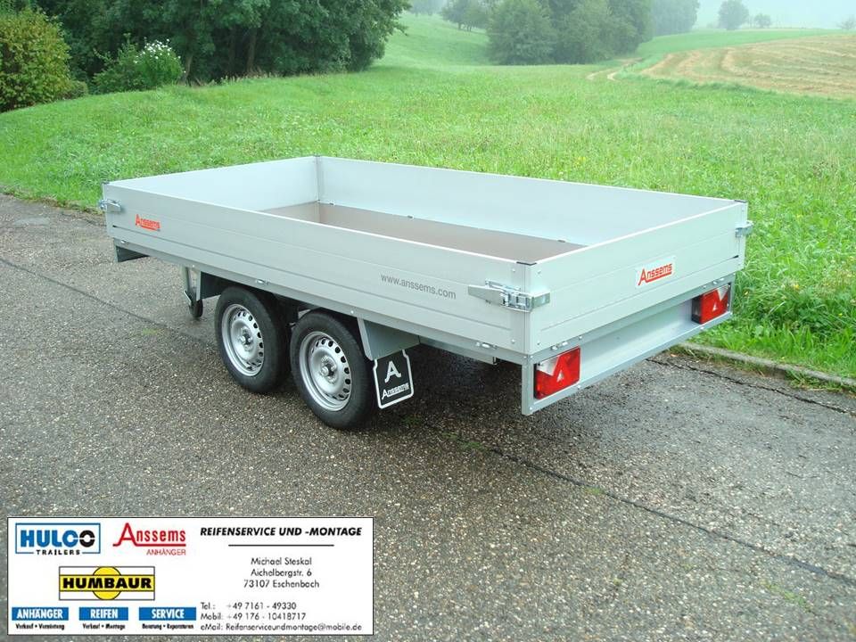 Anssems PLTT 1350.305x150x30, neu, gebremster PKW-Anhänger in Hechingen