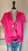 VINTAGE LOVE - Bluse Shirt knalle Pink Wommer Pur  Hemd 38 / 40 Nordrhein-Westfalen - Krefeld Vorschau