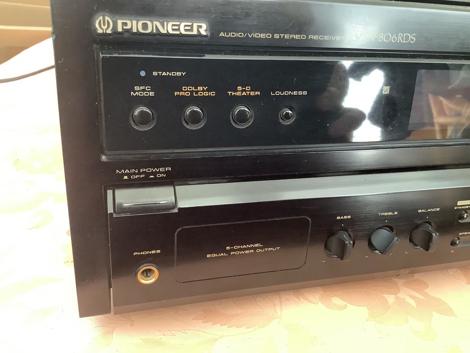 Pioneer 5.1 AV Receiver Mod. VSX-806 RDS in Wolgast