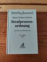 StPO-Kommentar 62. Auflage 2019 Meyer-Goßner/Schmitt * Beck Bayern - Kempten Vorschau