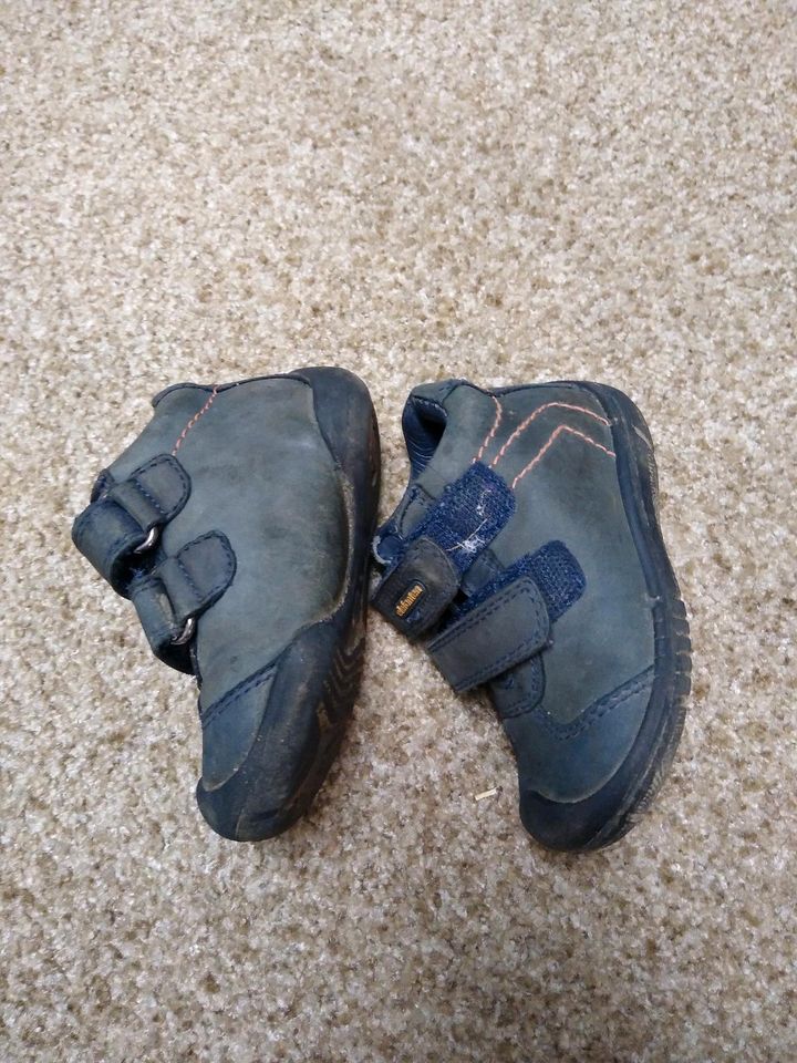 19 Kinderschuhe Elefanten Klettverschluss blau Halbschuhe Schuhe in Bremen