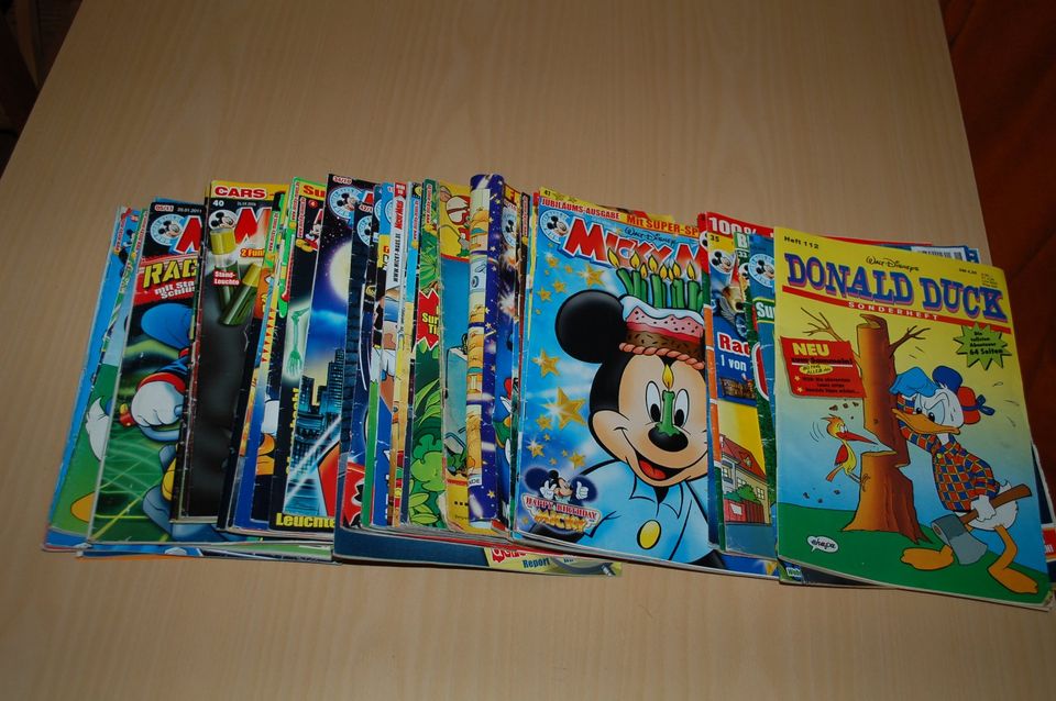 40 dünne Walt Disney Comics Mickey Mouse, Donald Duck in Lüneburg