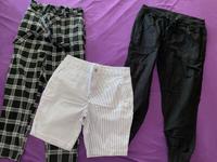 2 Hosen lang GAP h&M Gr. L 40 42 schwarz karo Leinen Bayern - Kitzingen Vorschau