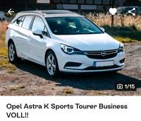 Opel Astra Sports Tourer + Sachsen-Anhalt - Jessen (Elster) Vorschau