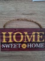 NFL Washington Commanders Home Sweet Home Holzschild Bayern - Schonungen Vorschau