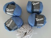 250 Gramm Wolle - Donna von Lana Grossa - in blau und hellgrau Kr. München - Garching b München Vorschau