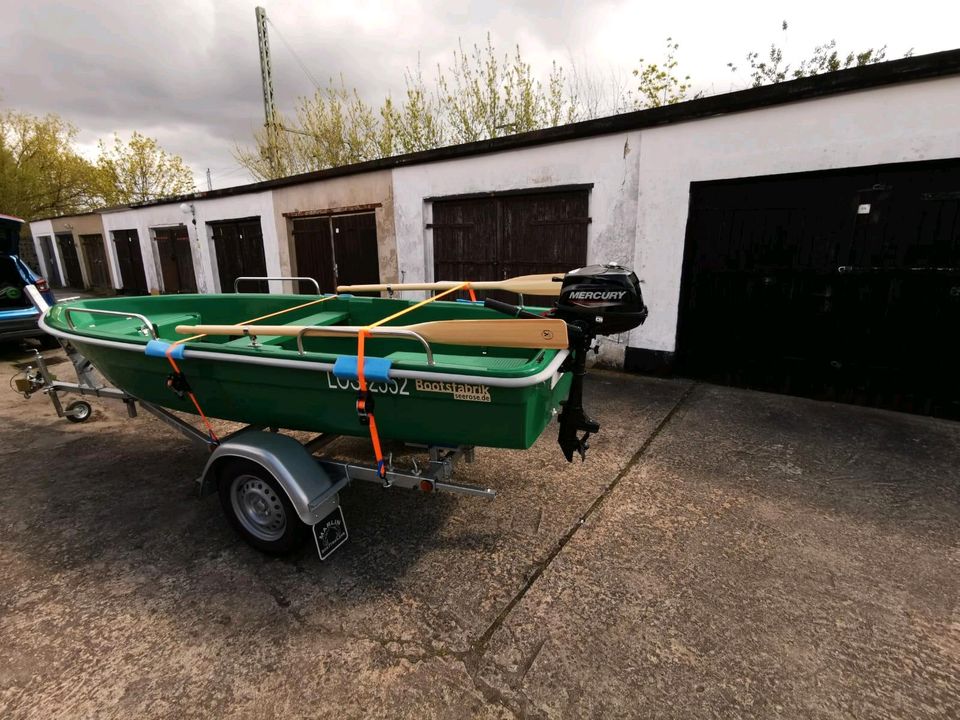 Angel-Boot zum Tausch gegen Wohnwagen in Eisenhüttenstadt