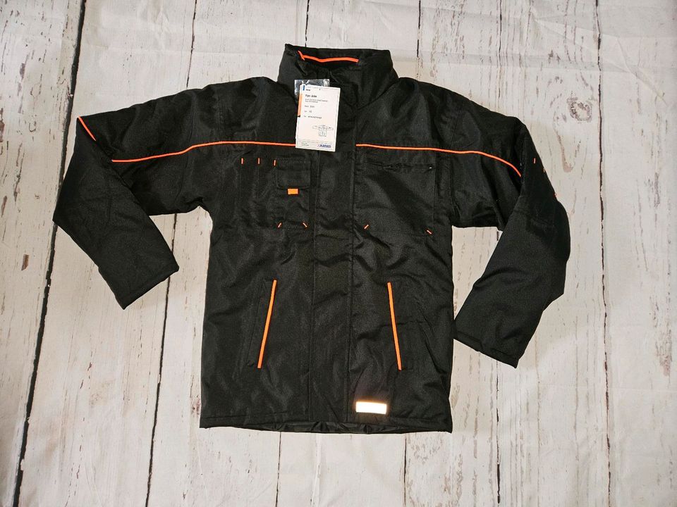 Planam Workwear 3535 Winterjacke Piper Gr. XS schwarz / orange in Borna