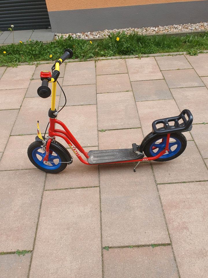 Tretroller Kinderroller Roller 12 Zoll Luftreifen Puky in Teltow