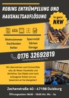 Wohnungsauflosung, Haushaltauflösung , Entrümpelung ganz NRW Duisburg - Homberg/Ruhrort/Baerl Vorschau