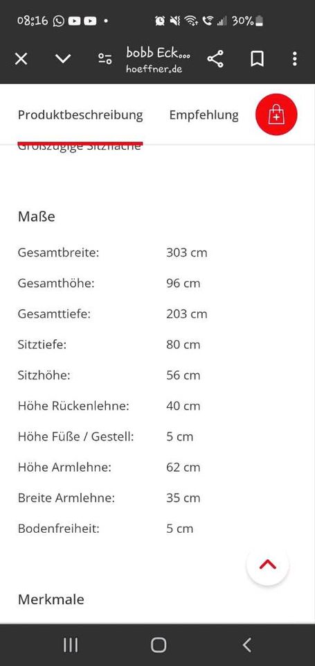 Couchgarnitur "Hella" in Delitzsch