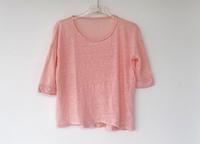 rosa Leinen Shirt, Damen, 3/4 Arm, TCM, Gr. 38 Saarland - St. Wendel Vorschau