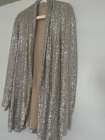 Pailletten Sequin Blazer Jacke Silber Gr. 48 Next Rheinland-Pfalz - Limburgerhof Vorschau