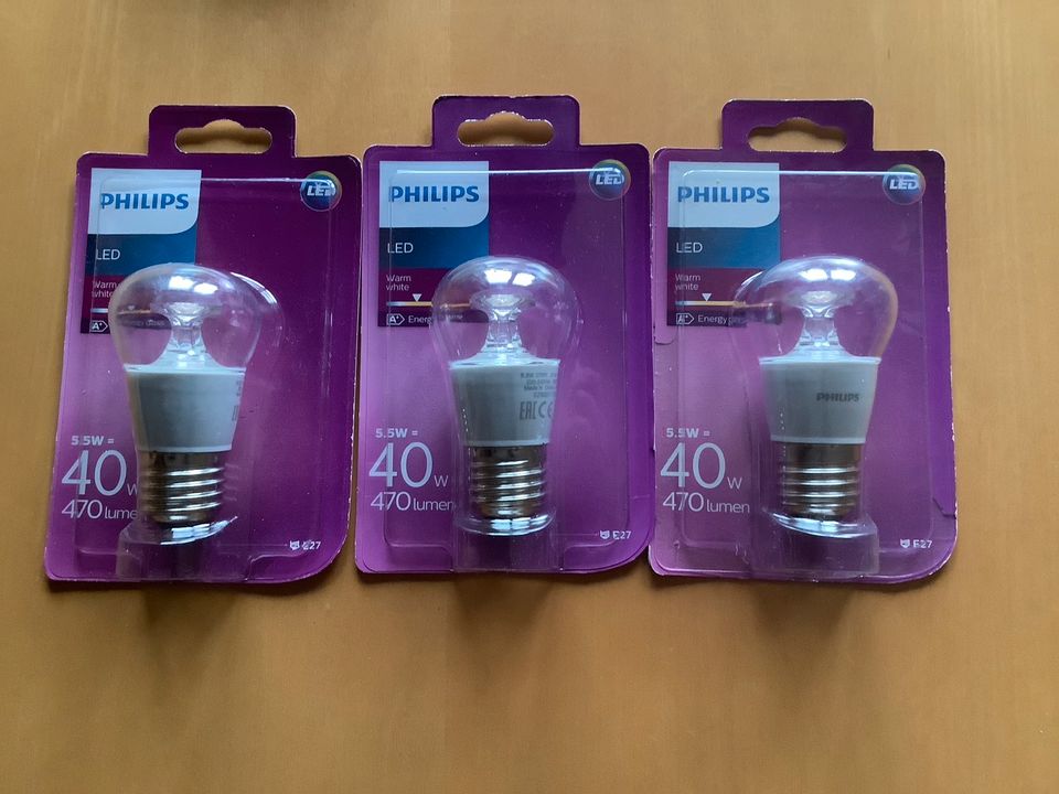 Philips LED Leuchtmittel Konvolut für E27,E14,GU5.3,G4 in Ellerbek