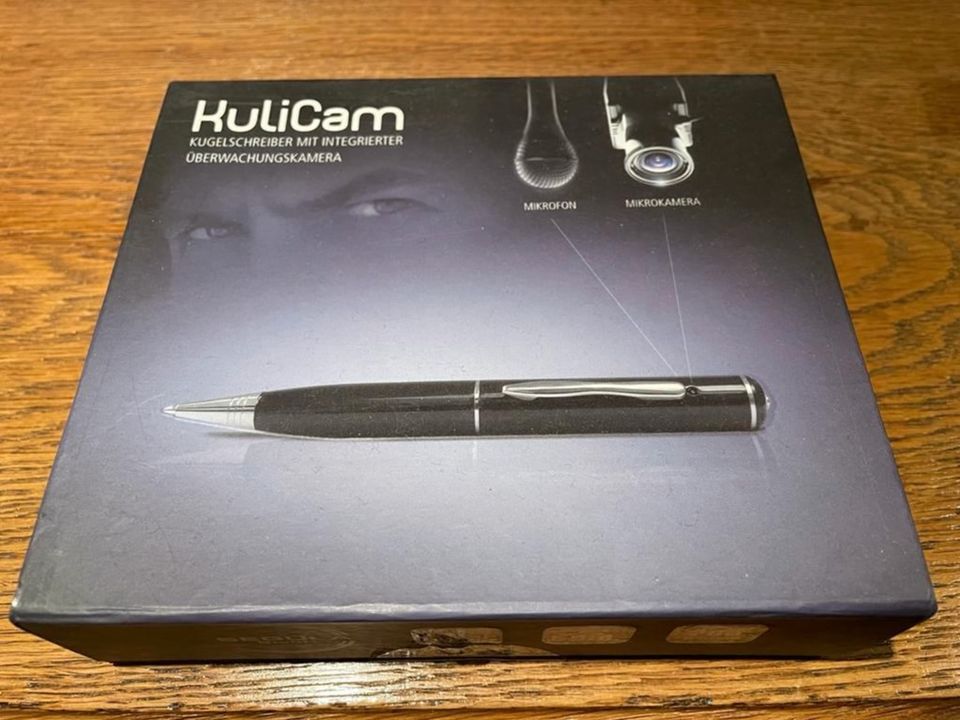 KuliCam - Kugelschreiber mit integrierter Überwachungskamera in Monheim am Rhein