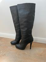 Lederstiefel mit Plateau und 12 cm Absatz (Buffalo) Berlin - Charlottenburg Vorschau