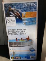 ❤Intex Frame Pool Grau 366x76❤Neu Nordrhein-Westfalen - Much Vorschau