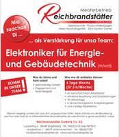 Elektroniker für Energie und Gebäudetechnik 4Tage Woche Bayern - Engelsberg Vorschau