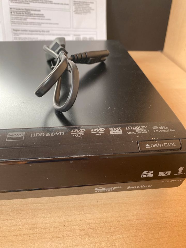 DVD-Festplattenrecorder Panasonic DMR-EX83 in Bargteheide