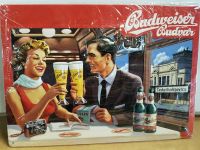 10 Metall Tafel Budweiser Budvar Düsseldorf - Garath Vorschau