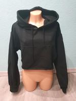 Bauchfreier Hoodie schwarz Niedersachsen - Lehrte Vorschau