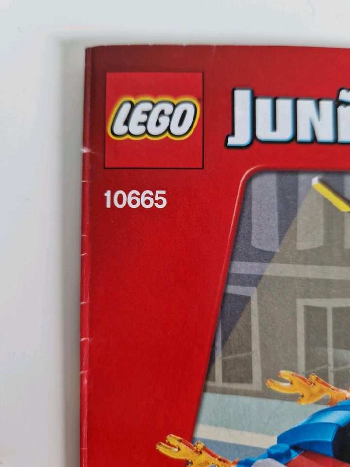 Lego Juniors Marvel Spiderman Spider Car Verfolgung ❤️vollständi in Osterby bei Medelby