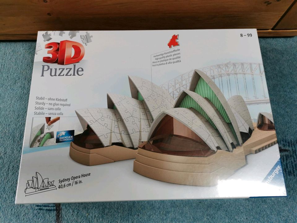 Neu 3D Puzzle Sydney Opernhaus Ravensburger Sydney Opera House in Weyhe