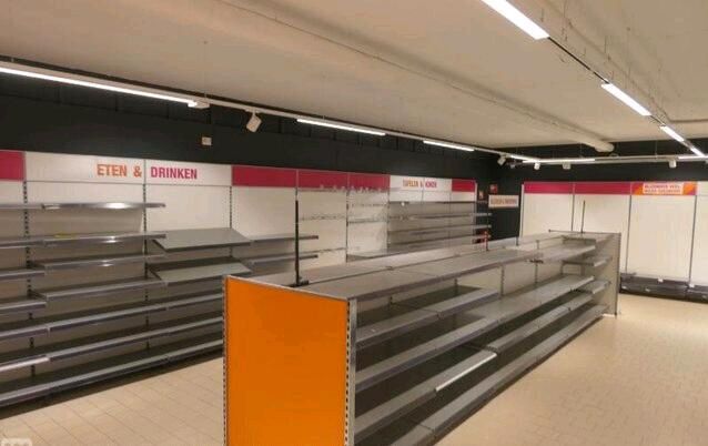 Regale laden supermarkt einrichtung in Herten